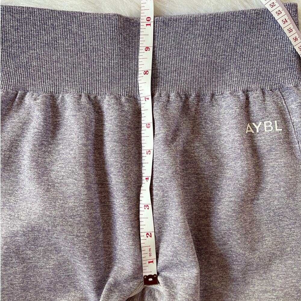 AYBL Pulse Seamless Purple Lilac Ombre Running Gym Workout Leggings Size Medium - Picture 10 of 12